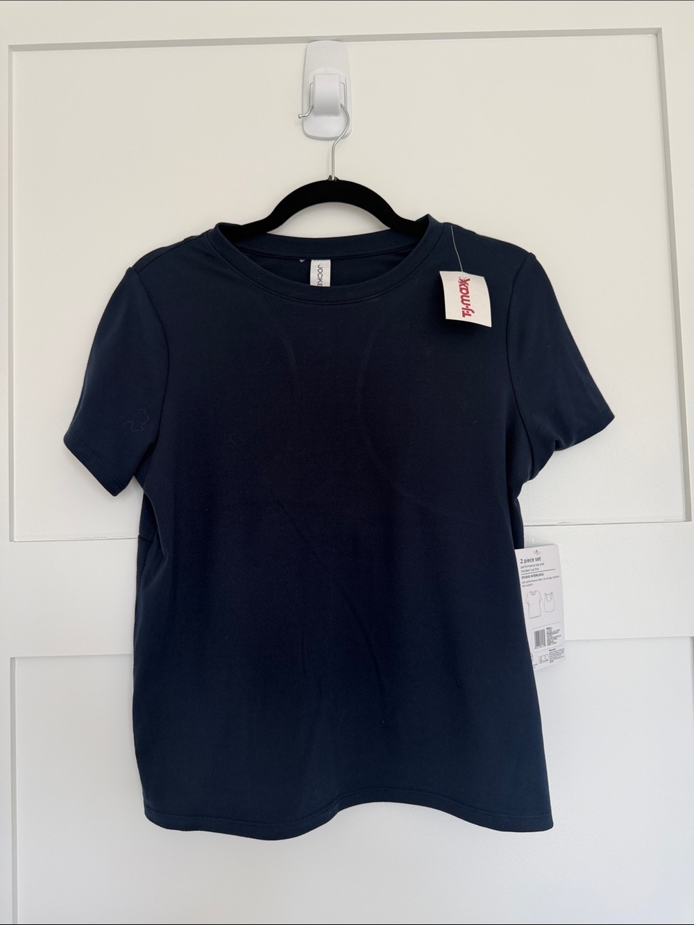 Jockey Women's Short Sleeve Crew Tee - Navy Blue